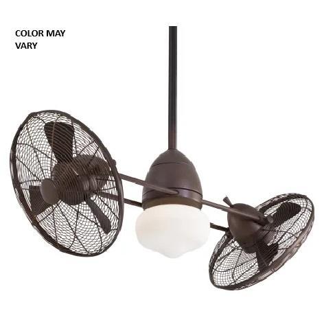 MinkaAire F402-ORB 6 Blade Twin Turbo Indoor / Outdoor Ceiling Fan - MSRP $1,199