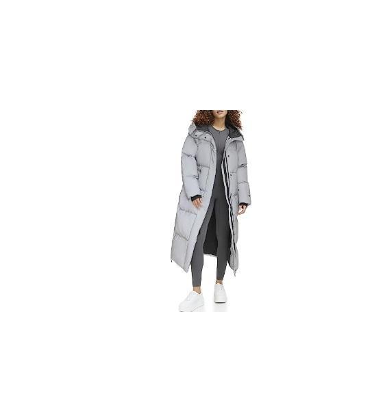 Apparel - Levi's Extra Long Parka Jacket, Faux Leather Laydown Collar Jacket - Original MSRP $820
