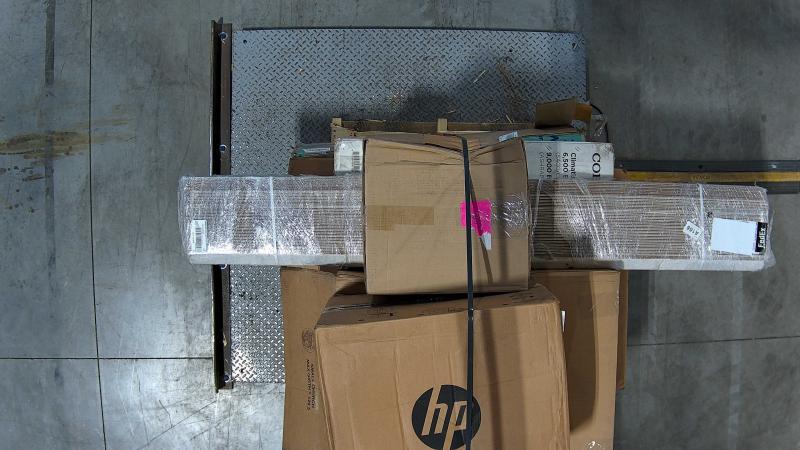 Electronics - HP LaserJet Enterprise Printer, Valuemat Chair Mat, 6000 VA Uninterrupted Power Supply - MSRP $27,500