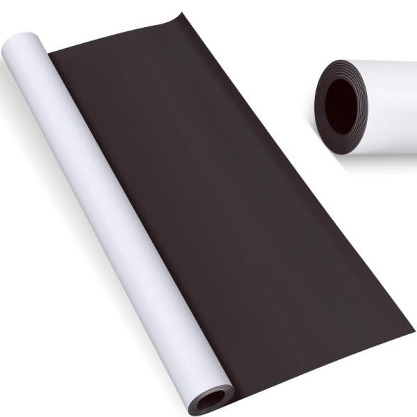 Amylove 24 Inch X 5 Feet 30 Mil Blank White Surface Magnet - MSRP $36