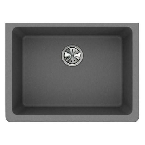 Elkay ELGU2522 Gourmet 25" Single Basin Granite Composite Kitchen Sink - MSRP $359