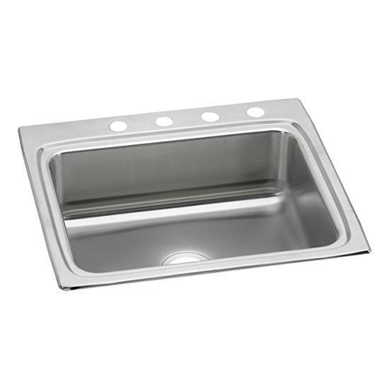 Elkay Lustertone LR25223 Single Bowl Top Mount Stainless Steel Kitchen Sink - MSRP $521