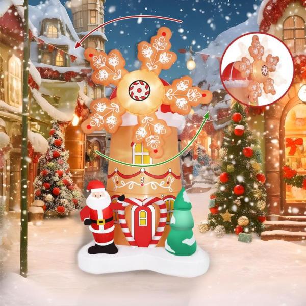 Lawn & Garden - XMHOOK 8ft Christmas Inflatables, OYEAL Raised Garden Bed 4-Tier Boxes, WORKPRO Trimmers - MSRP $8,571
