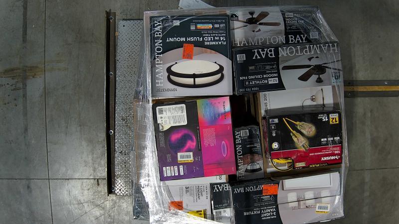 Lighting & Electrical - HDC, Artika, Hampton Bay, LIFX, Husky, DSI Lighting, Eglo, Globe Electric - Est Retail $3,528