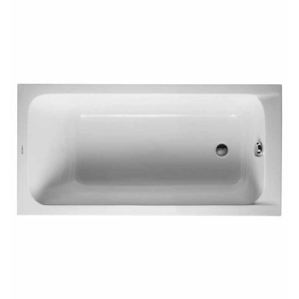 Duravit D-Code 59" X 29 1/2" Soaking Bathtub - MSRP $824