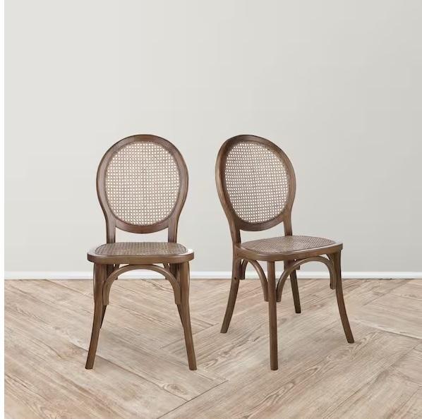 Home Decor- NADAAL STUDIOS Aaron Brown Dining Chairs, Eridanus, Merra, RUGPADUSA, Lazzara, AndMakers -Est Retail $2,278