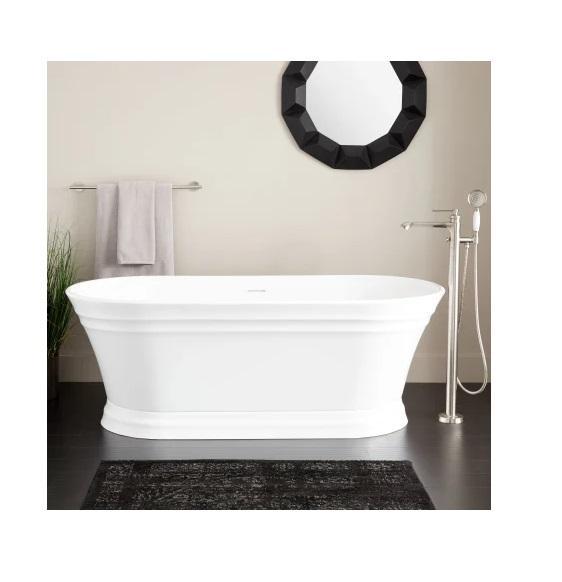 Signature Hardware 480865 Soaking Tub - MSRP $1,299