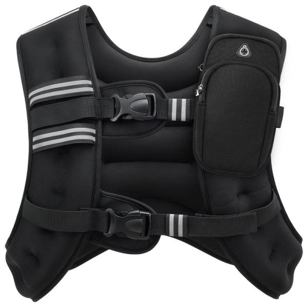 ZELUS Weighted Vest, 6lb/8lb/12lb/16lb/20lb/25lb/30lb - MSRP $80