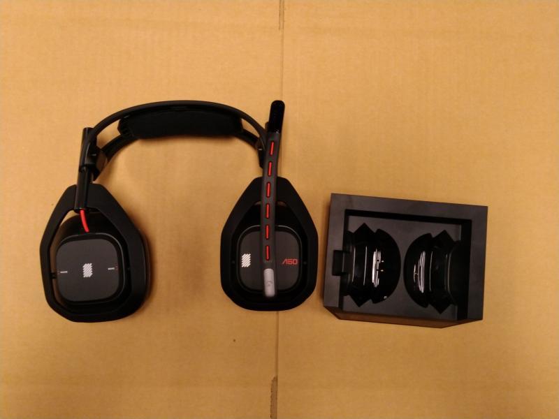 Salvage Video Games - Logitech G920 Driving Force Racing Wheel, Astro Gaming A50 Wireless Headset - MSRP $2,099