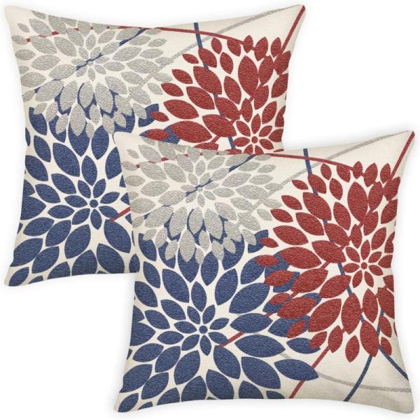 Home - MEHOTOP July 4th Pillow Covers 24x24, HZQVA Preserved Flowers, Qinqingo Ocean Waterproof Covers - MSRP $11,610
