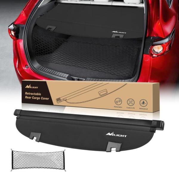Nilight Trunk Cargo Cover for Mazda CX-5 2017 2018 2019 - MSRP $85