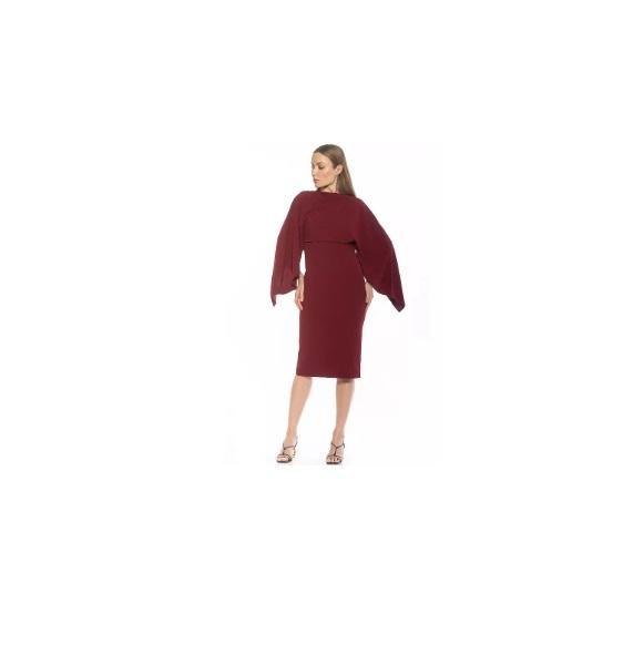 Apparel - ALEXIA ADMOR Vida Draped Cape Sleeve Sheath Dress, Tommy Bahama, Natori, Elomi - Original MSRP $2,049