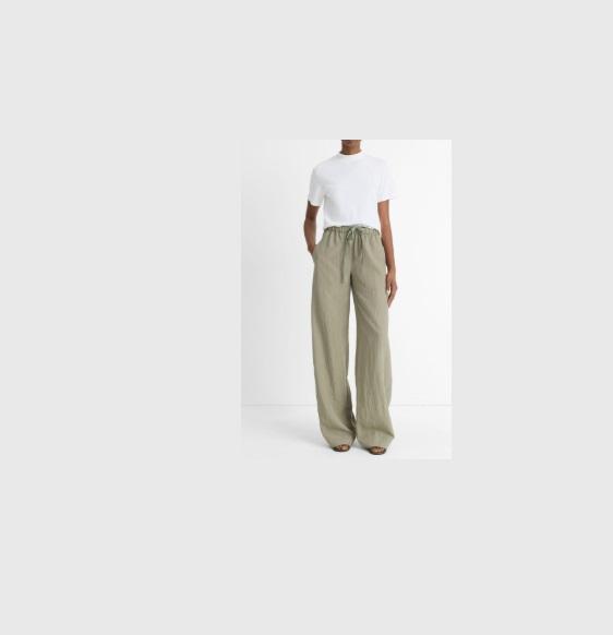 Apparel - Vince MID Rise Drawstring Pant, Natori Underwire Front Close Contour Bra, Elomi Bra - Original MSRP $2,191