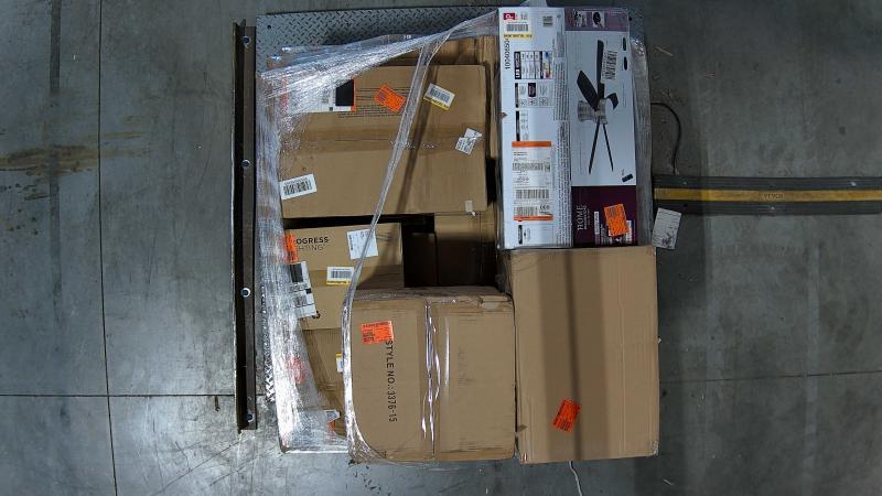 Lighting & Electrical - JONATHAN Y, Feit Electric, FUFU&GAGA, LNC, Hampton Bay, Progress Lighting - Est Retail $3,171