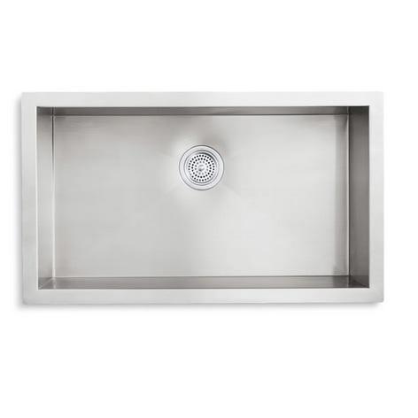 Kohler K-3821-NA  Vault 32" Undermount Single Basin Stainless Steel Kitchen Sink - MSRP $715