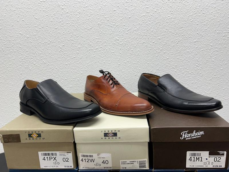Mix Of New Name Brand Mens Dress Shoes- MSRP $26,994