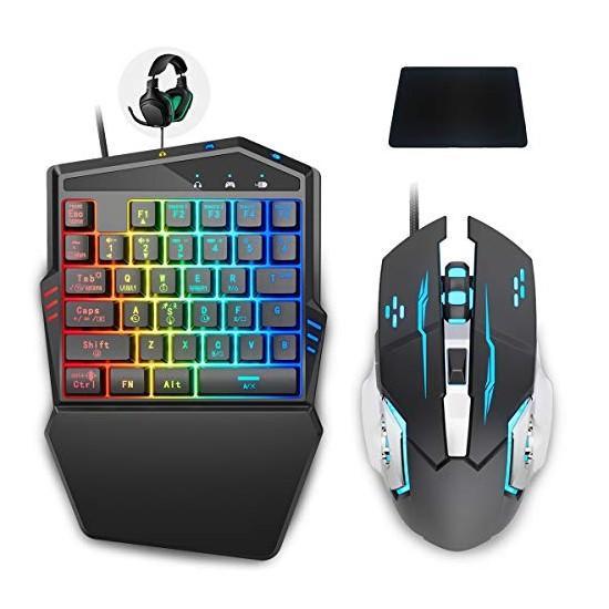 PC - Keyboard & Mouse Combo Adapter, Juanery External DVD Drive, Mekass Mouse Pad - MSRP $5,241