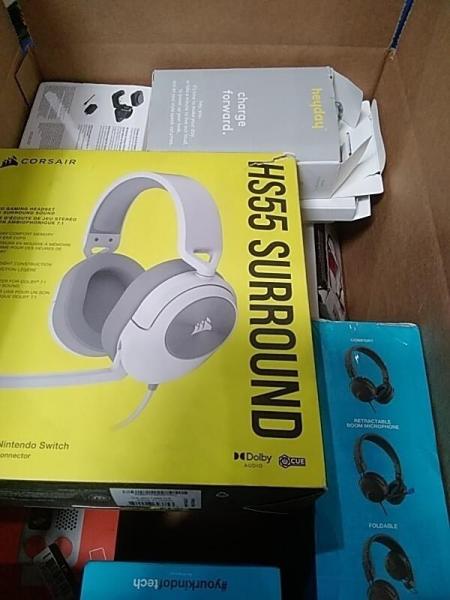 Electronics - Shokz OpenRun Headphones, Belkin Qi2 Travel Pad, Xbox Gaming Headset - Est Retail $718