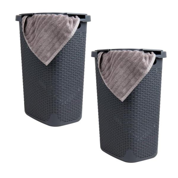 Home - GE Crisper Drawer, Mind Reader Laundry Hamper, Lexenic Ice Bucket with Handle - MSRP $1,307