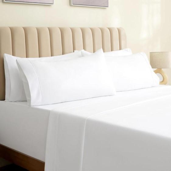 Home - LuxClub Bed Sheet Set, Bescost Artificial Hydrangea, Inlinas Blackout Curtains - MSRP $15,612