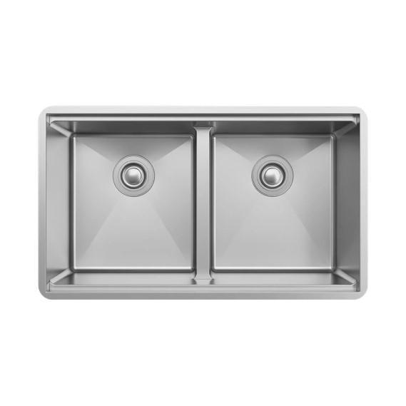 Elkay Crosstown 31-1/2" Undermount Double Basin Stainless Steel Kitchen Sink - MSRP $749