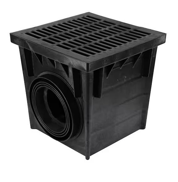 Plumbing - NDS 24in Square Catch Basin Kit/Grate, Wayne, Rheem, KeonJinn, ERIDANUS, Glacier Bay - Est Retail $2,929