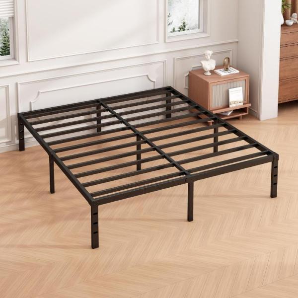 Hafenpo 14 Inch Queen Size Bed Frame - MSRP $31
