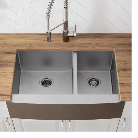 Kraus KHF203-36 Stainless Steel Kitchen Sink - MSRP $609