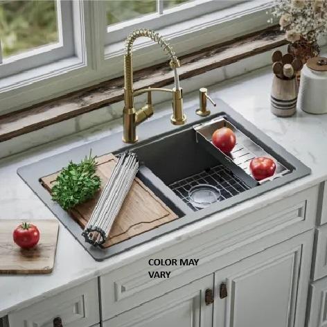 Karran QTWS-880-GR Kitchen Sink - MSRP $424