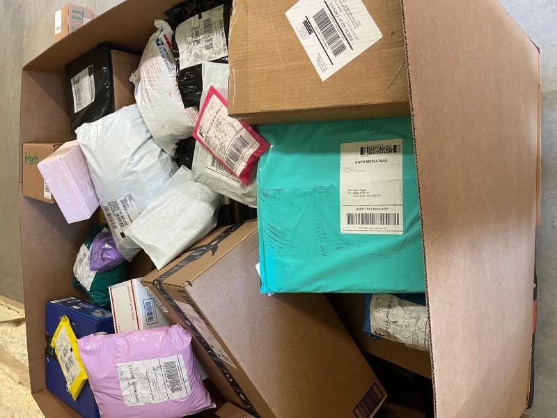 20 Units - Lost Mail, Undelivered Post, Wholesale Packages Merchandise Returns