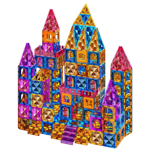 Toys - Snaen Magnet Building Tiles, Laoese Rock Painting Kit, Leopmase RC Semi Truck - MSRP $6,089
