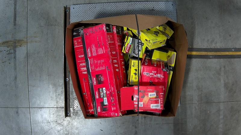 Tools & Hardware - RYOBI Cordless Jet Fan Leaf Blower, Milwaukee String Trimmer, RIDGID, Powerfit - Est Retail $6,458