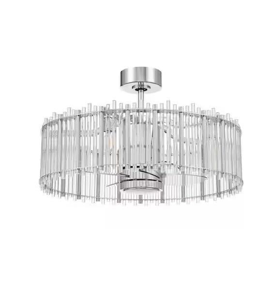 Lighting & Electrical- CRAFTMADE Reveal Fandelier 24in Chandelier, Kichler, Deyidn, Merra, OUKANING - Est Retail $1,532