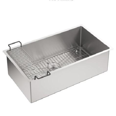 Kohler K-5285-NA Strive Stainless Steel Kitchen Sink with SilentShield - MSRP $749