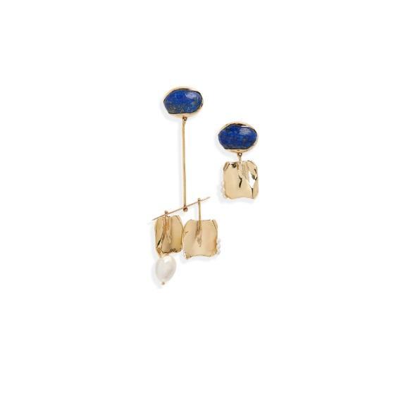 Jewelry - Faris Badoula Mismatched Earrings, Jenn Bird Art Heart Puff & Button Earrings, Ettika - Original MSRP $3,542