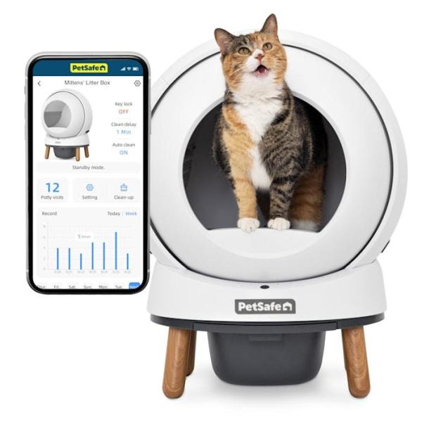 PetSafe ScoopFree SmartSpin Self-Cleaning Cat Litter Box - MSRP $470