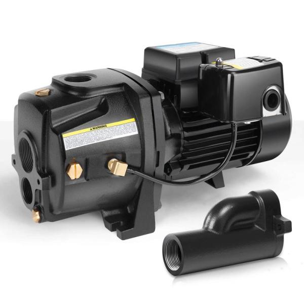Acquaer 1HP Shallow/Deep Well Jet Pump Cast Iron - MSRP $208