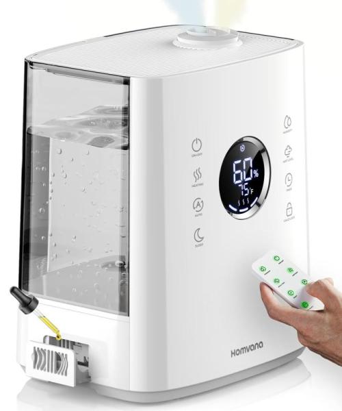 Homvana Humidifier, Large Room 6.5L Top-Fill - MSRP $99