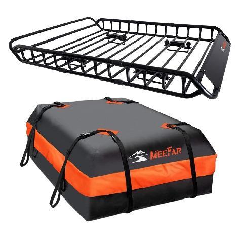MeeFar Roof Rack Carrier Basket, Universal 51"X36" - MSRP $166