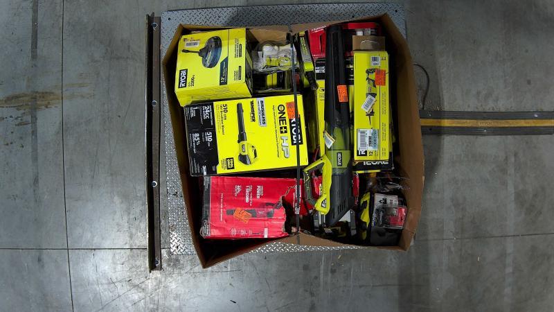 Tools & Hardware - Milwaukee 18-Volt Brushless Cordless Framing Nailer, RYOBI, RIDGID, DEWALT - Est Retail $5,402