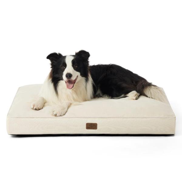 Bedsure Waterproof Dog Beds for Large Dogs - 4 Inch Thicken - MSRP $44