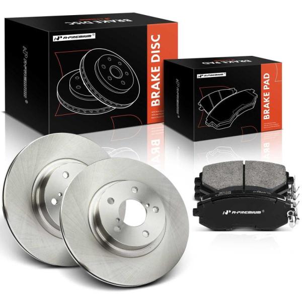 A-Premium 10.88 inch (276.5mm) Front Vented Disc Brake - MSRP $93