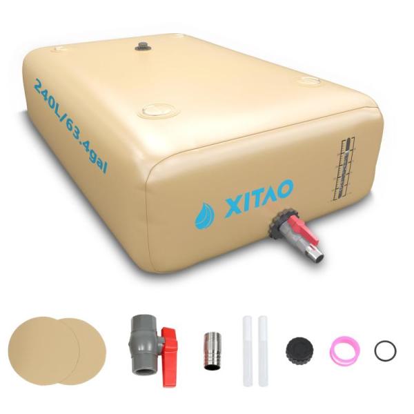 XITAO 63Gal/240L Water Storage Bladder w/Water Level - MSRP $55
