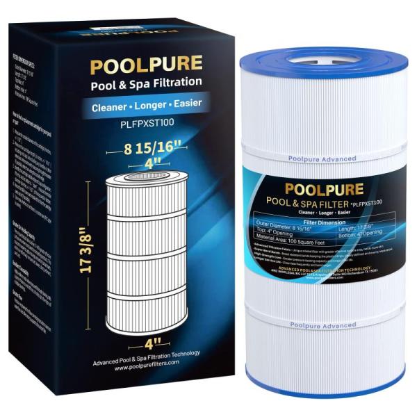 POOLPURE PLFPXST100 Pool Filter Replaces Hayward X-Stream - MSRP $64