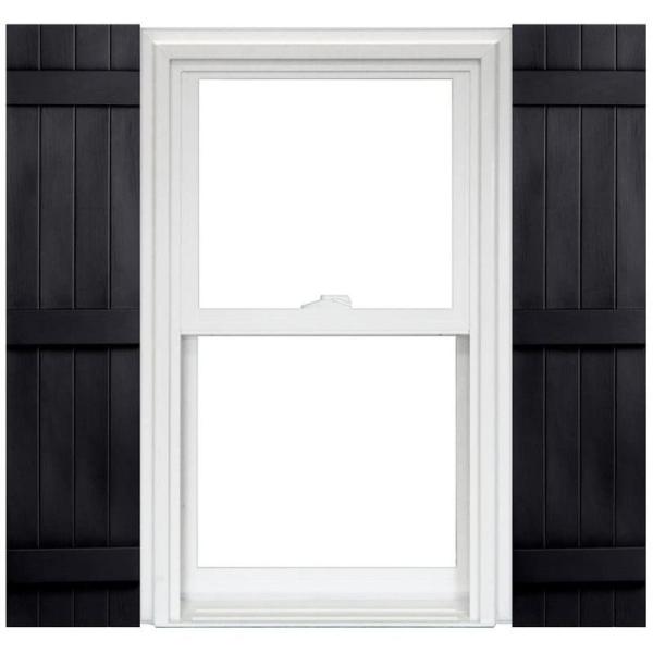 Polaris Homeside 4 Board and Batten Joined Vinyl Shutters - MSRP $87