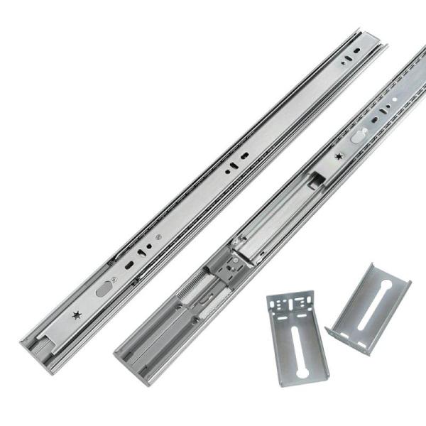 LONTAN 1 Pair 22in Side Mount Soft Close Drawer Slides - MSRP $34
