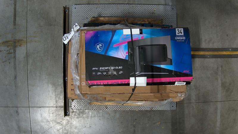 TVs & Monitors - Samsung, Sharp, MSI, 34"-55" - MSRP $6,868