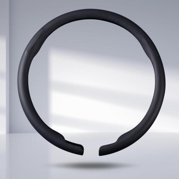 Car Steering Wheel Cover, Nappa Leather Thin Snap On - MSRP $34