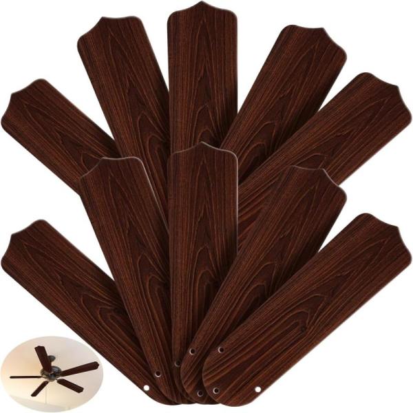 Lineshading 10Pcs Replacement Fan Blades for 42 52 Ceiling - MSRP $42