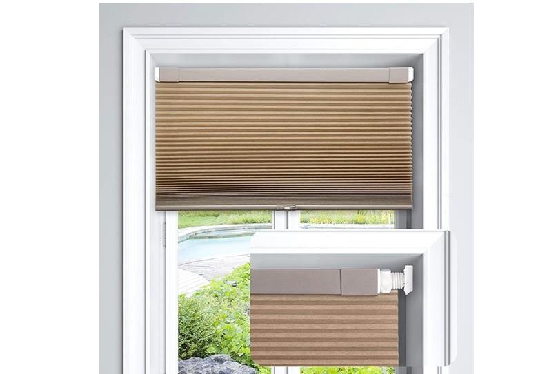 LazBlinds No Tools No Drill Cordless Cellular Shades - MSRP $56